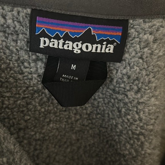 Patagonia Gray Better Sweater Quarter Zip Jacket - Picture 2 of 3